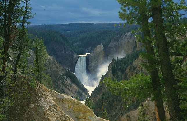Titel-Foto (Lower Fall im Grand Canyon of Yellowstone)